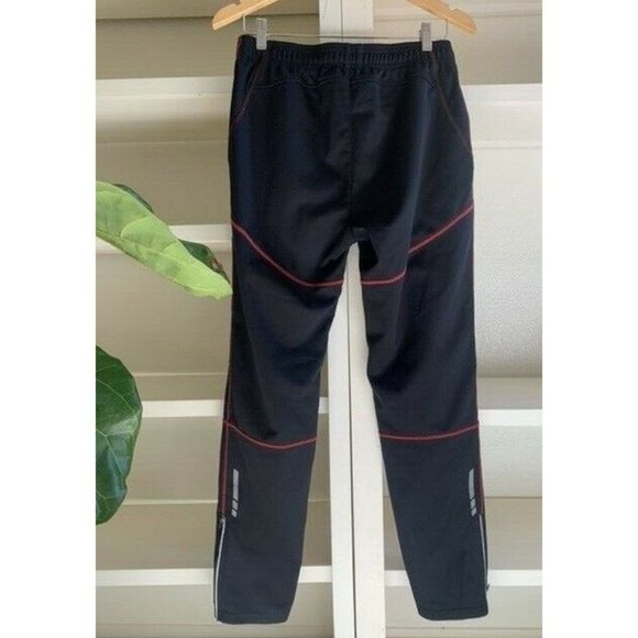 TSLA Men's Thermal Windproof Cycling Pants, Medium - Picture 4 of 4